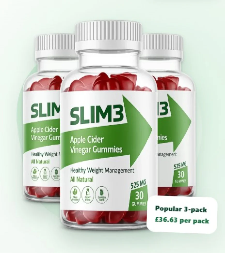 Can Slim3 Gummies support weight management?