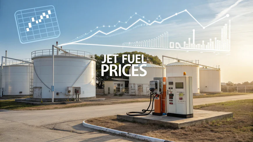 Jet Fuel Prices Index Analysis with Quarterly Trend and Forecast Prices Chart
