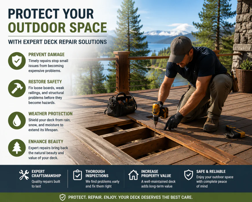 Protect Your Outdoor Space with Expert Deck Repair Solutions