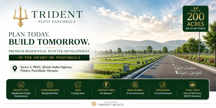 Trident Plots Panchkula Build Your Dream Home in a Prime Location