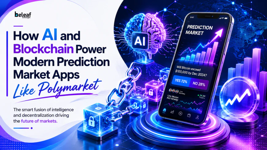 How AI and Blockchain Power Modern Prediction Market Apps Like Polymarket