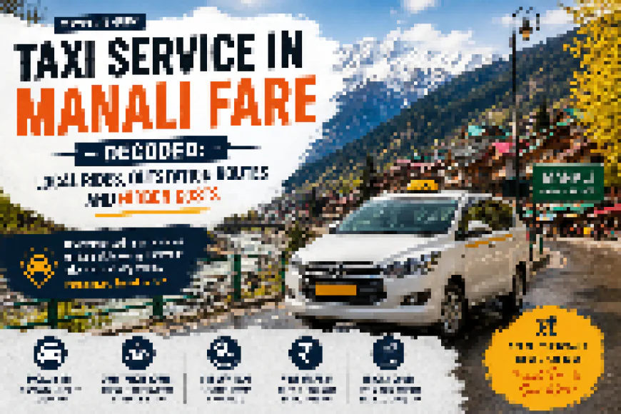 Manali Taxi Fare Guide | Cab Service in Manali Rates 2025