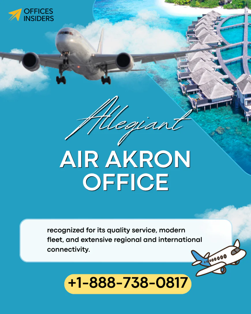 Allegiant Air Akron Office +1-888-738-0817