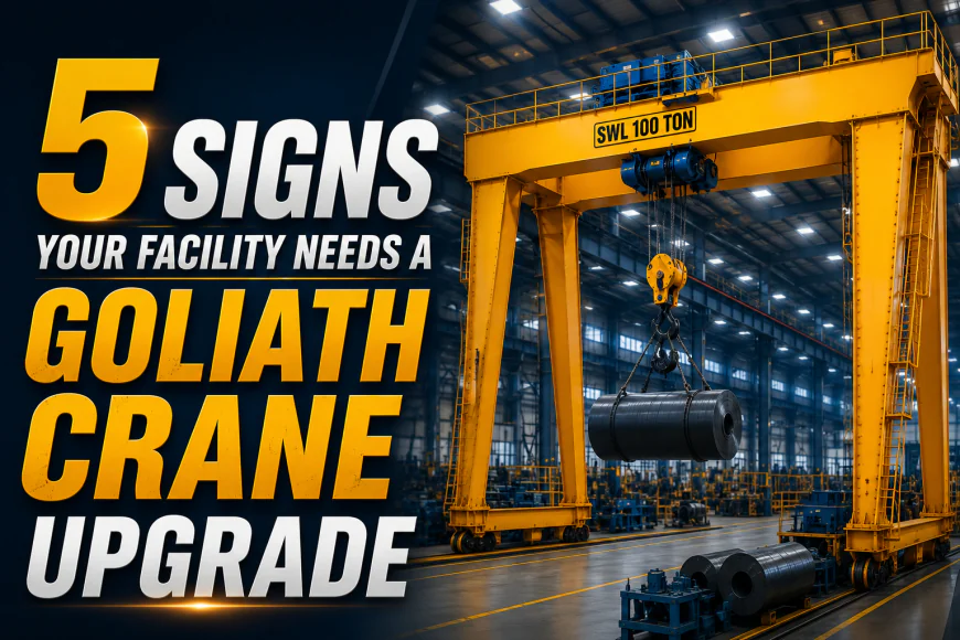 5 Signs Your Facility Needs a Goliath Crane Upgrade