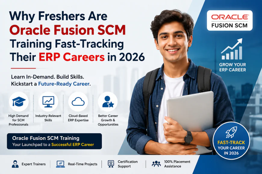 Why Freshers Are Oracle Fusion SCM Training Fast-Tracking Their ERP Careers in 2026
