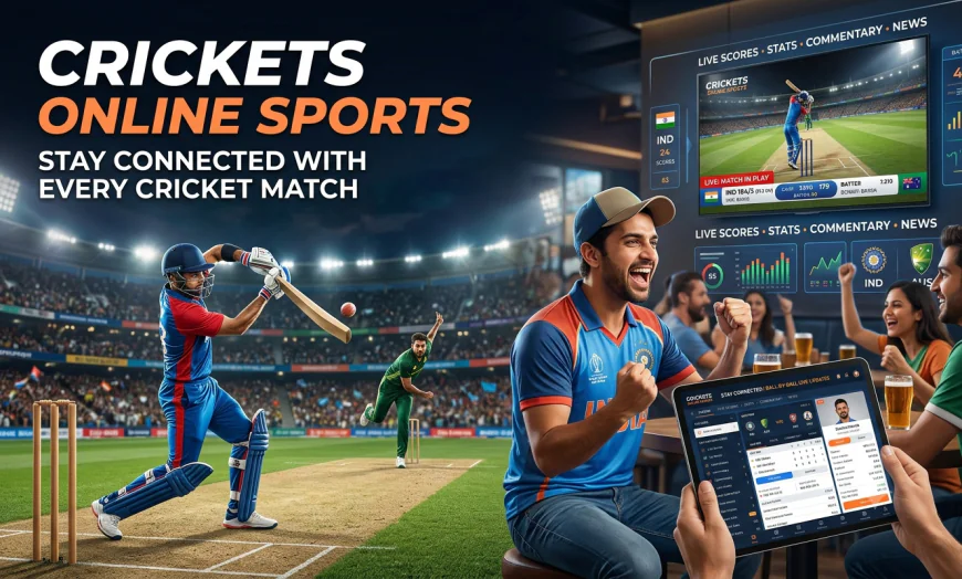 Crickets Online Sports: Stay Connected with Every Cricket Match