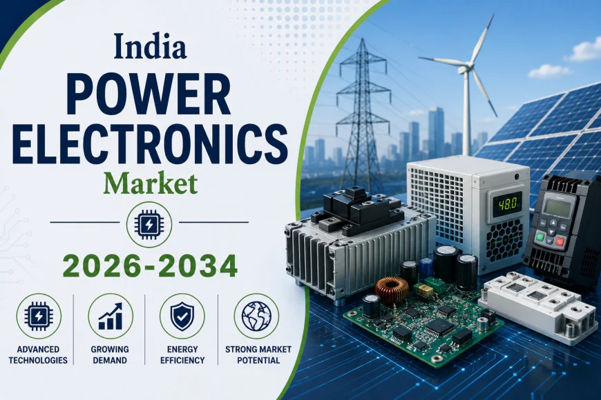 India Power Electronics Market 2026–2034: Growth Analysis, Industry Developments and Forecast