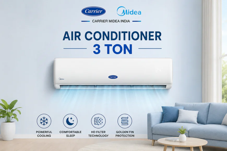 Why a 3-Ton Air Conditioner Is the Ideal Cooling Solution for Large Spaces?