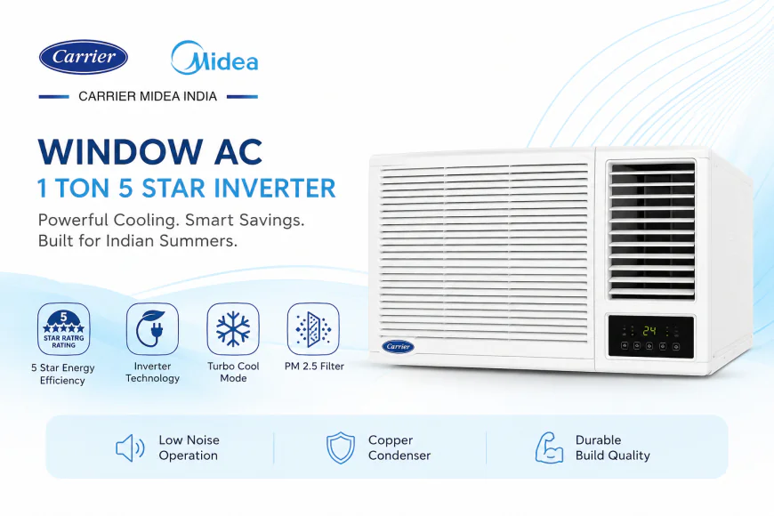 Window AC Guide: Smart Cooling Choices with Carrier Midea India