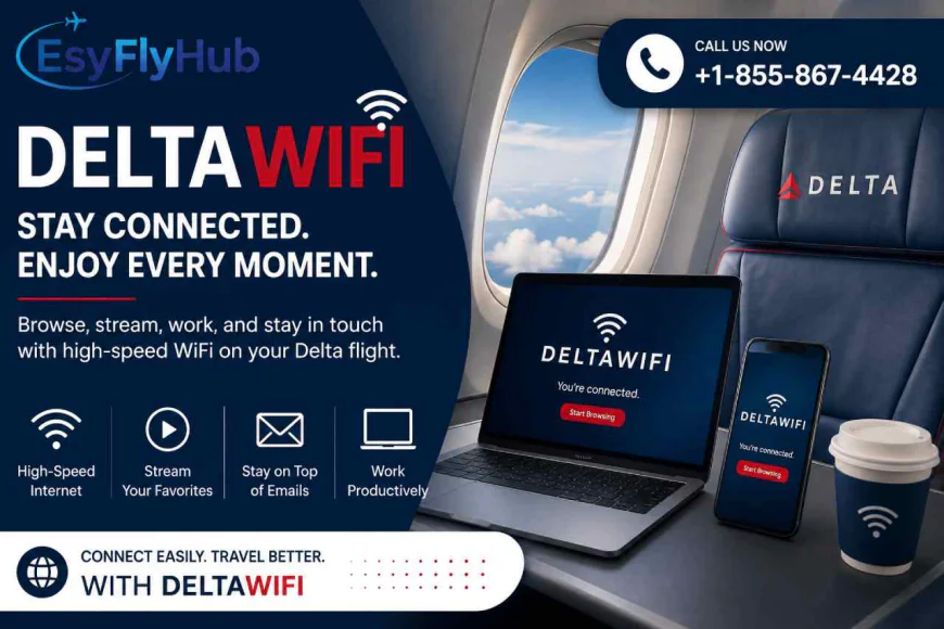 How to Use Delta WiFi on Your Next Flight