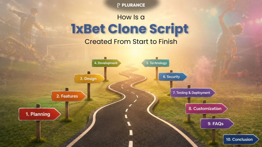 How Is a 1xBet Clone Script Created From Start to Finish?