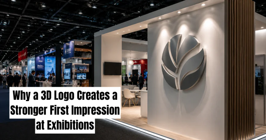 Why a 3D Logo Creates a Stronger First Impression in Exhibition Stand Design
