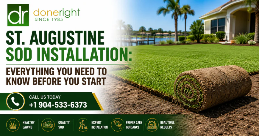St. Augustine Sod Installation: Everything You Need to Know Before You Start