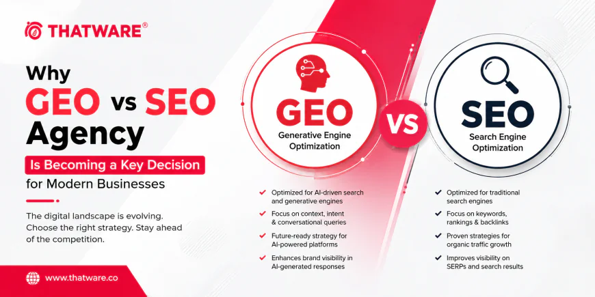 Why GEO vs SEO Agency Is Becoming a Key Decision for Modern Businesses