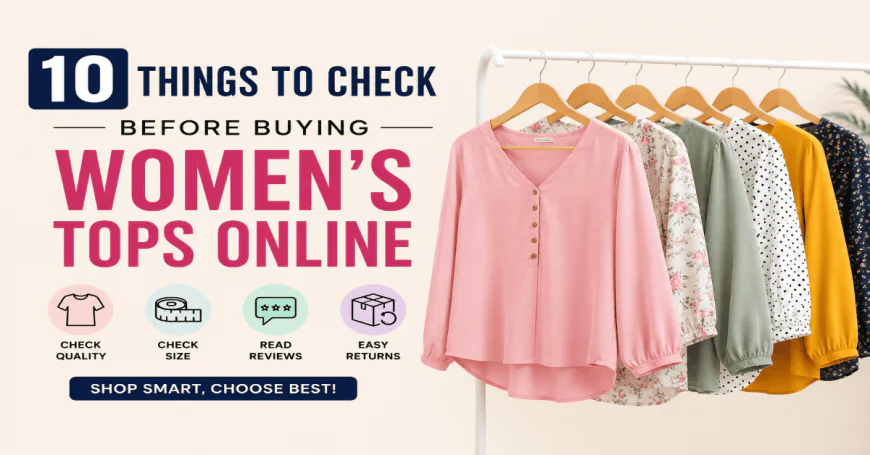 10 Things to Check Before Buying Women's Tops Online