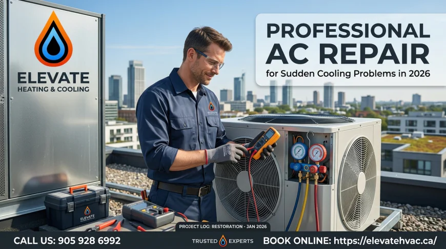 Professional AC Repair for Sudden Cooling Problems In 2026