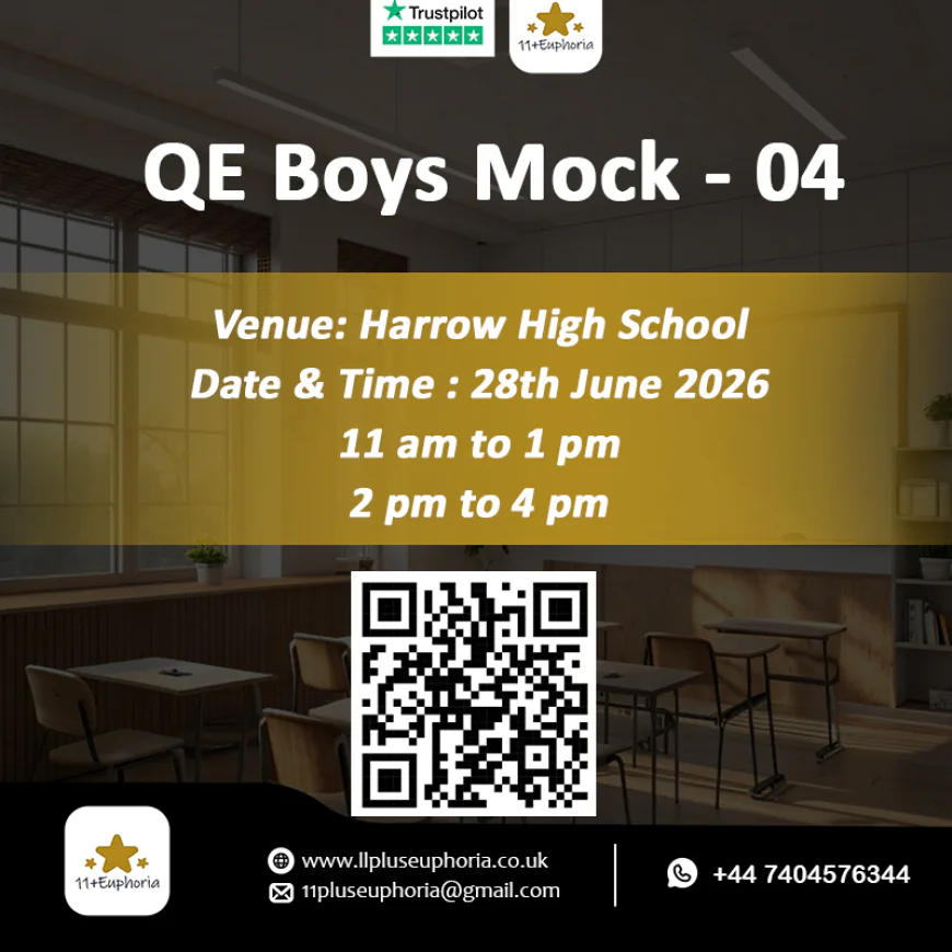 Eleven Plus Mock Test for Grammar School Preparation