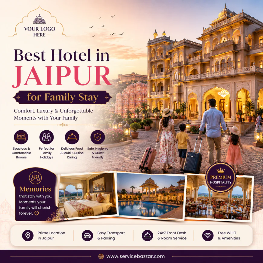Best Hotel in Jaipur for Family Stay | Service Bazzar