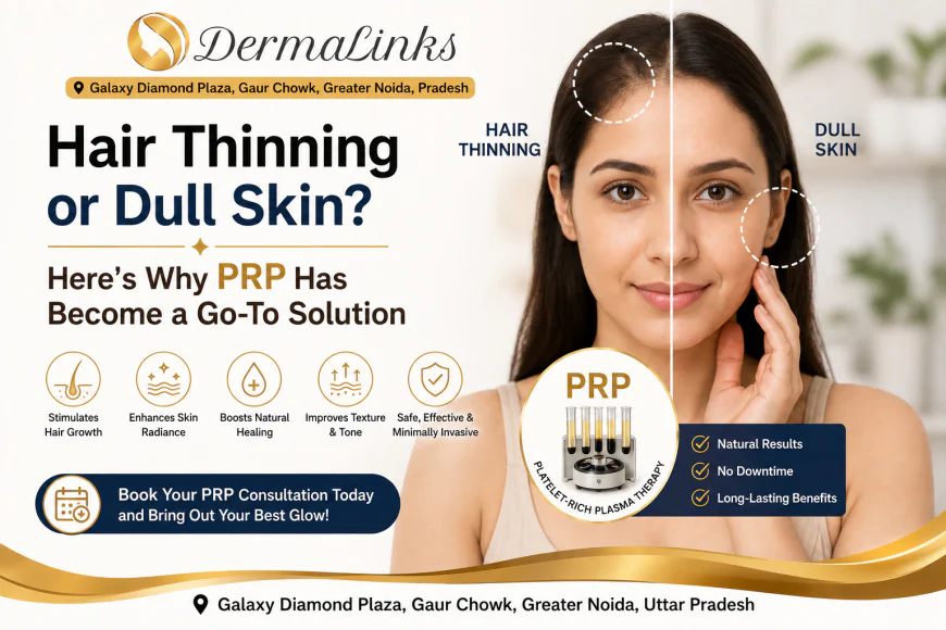 Hair Thinning or Dull Skin? Here's Why PRP Has Become a Go-To Solution