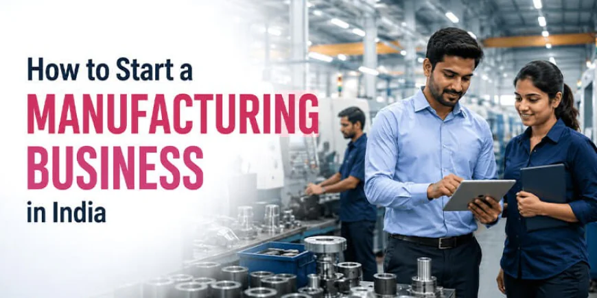 How to Start a Manufacturing Business | Step-by-Step Guide for Beginners