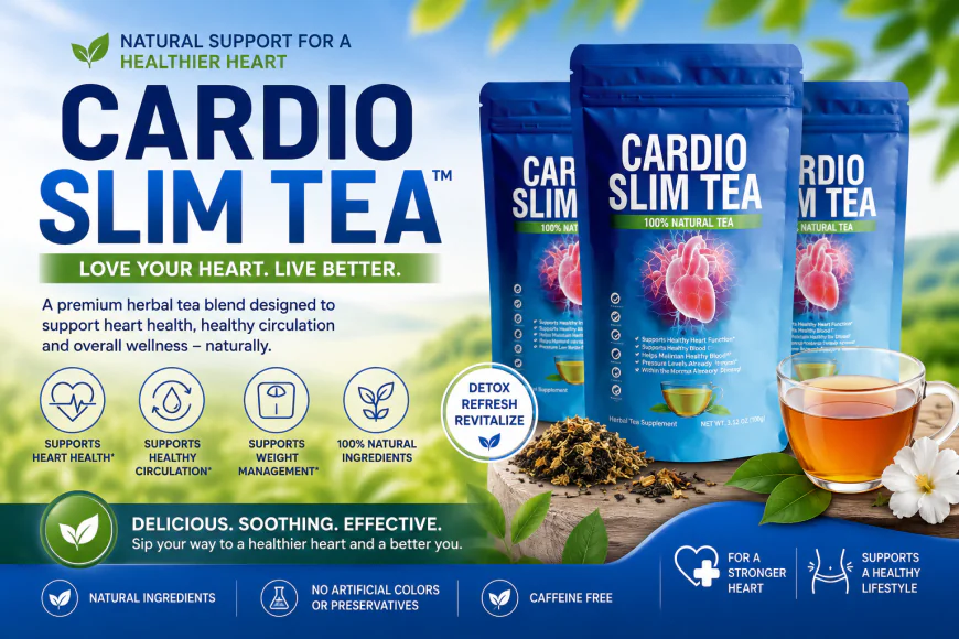 Cardio Slim Tea™ – Natural Daily Support for Heart Health & Blood Pressure Balance