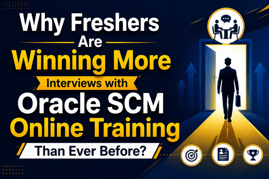 Why Freshers Are Winning More Interviews with Oracle SCM Online Training Than Ever Before?