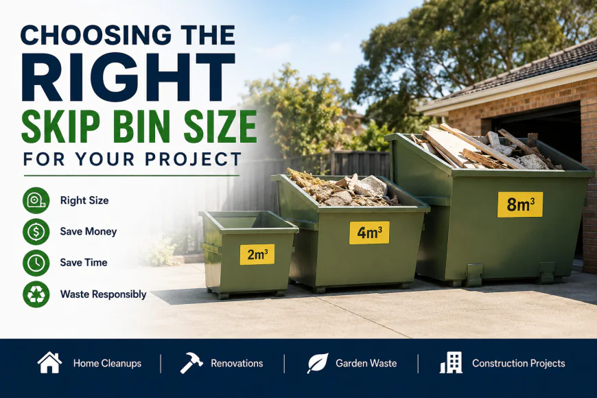 Choosing the Right Skip Bin Size for Your Project: A Practical Guide for Australian Homeowners