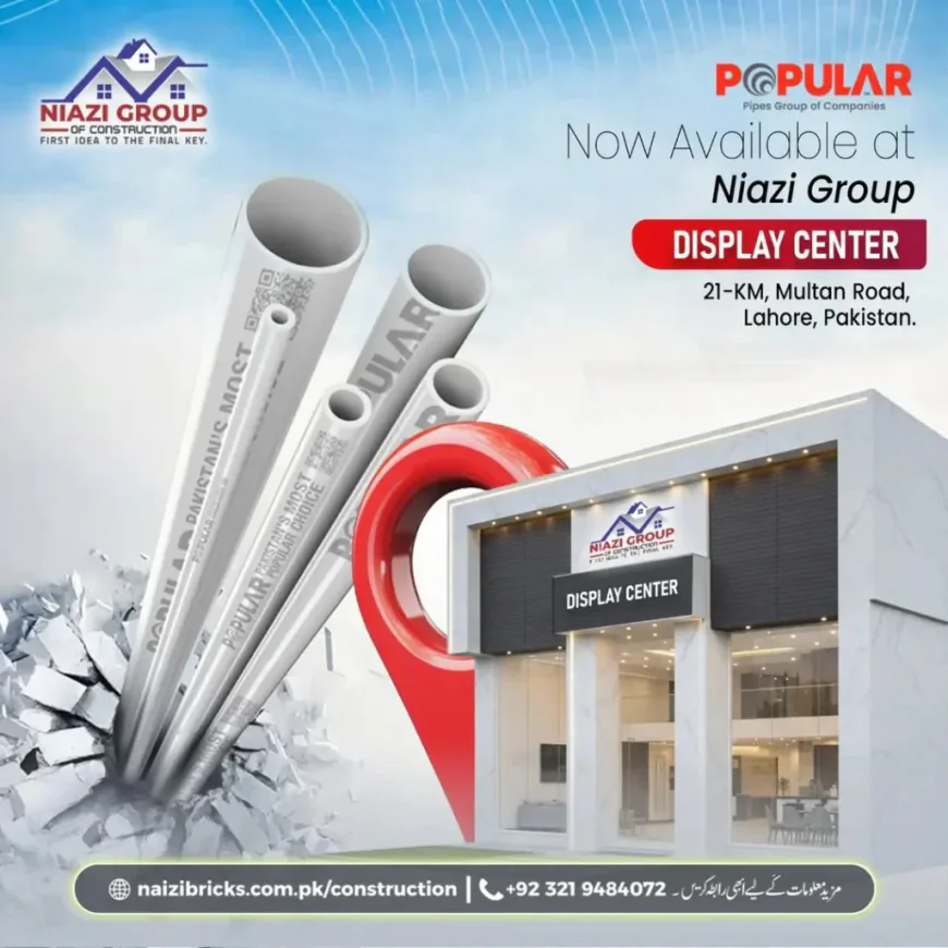 Popular Pipes in Lahore | Niazi Bricks