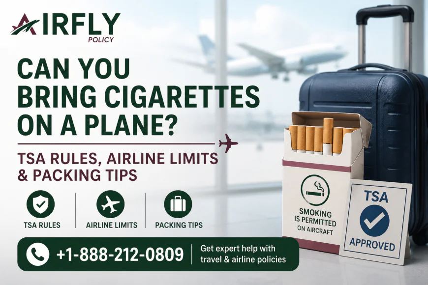 Can You Bring Cigarettes on a Plane? TSA Rules, Airline Limits & Packing Tips