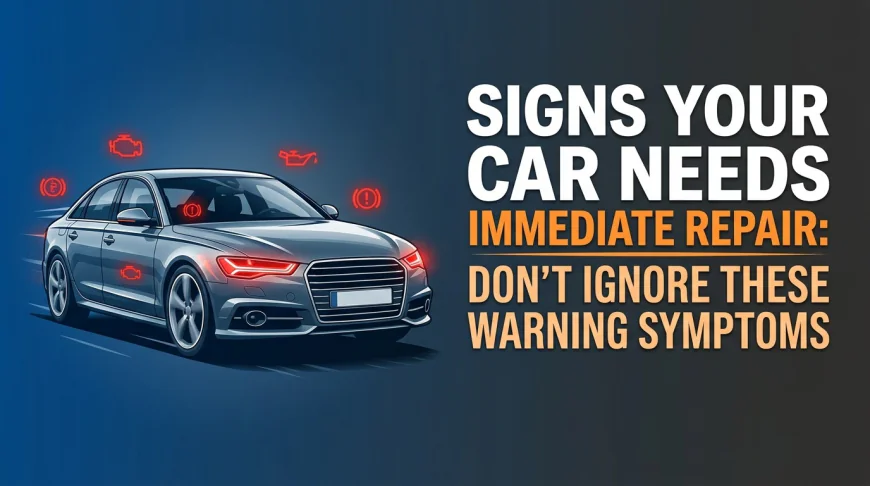 Signs Your Car Needs Immediate Repair: Don’t Ignore These Warning Symptoms