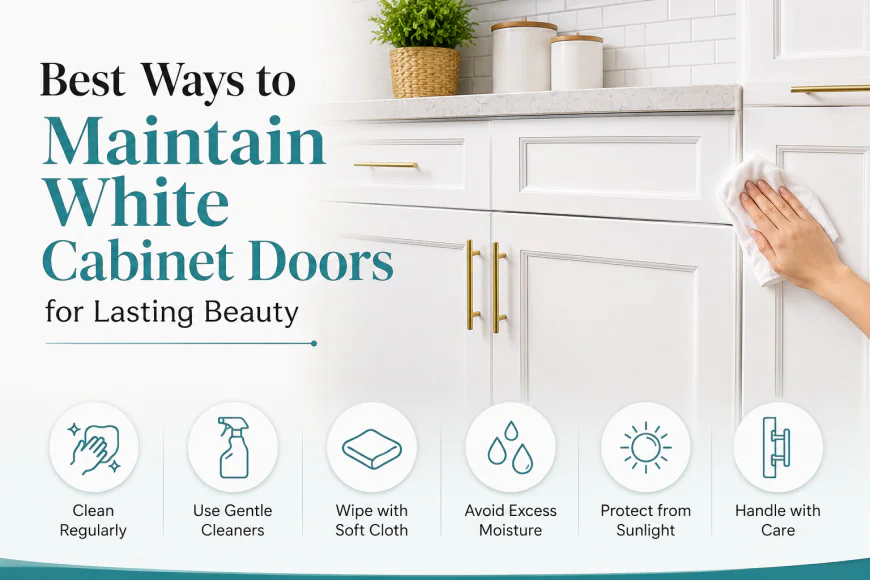 Best Ways to Maintain White Cabinet Doors for Lasting Beauty