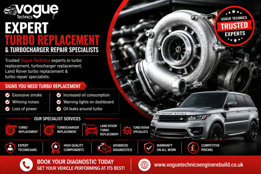 Vogue Technics Grays Expert Turbo Replacement & Repair Specialists
