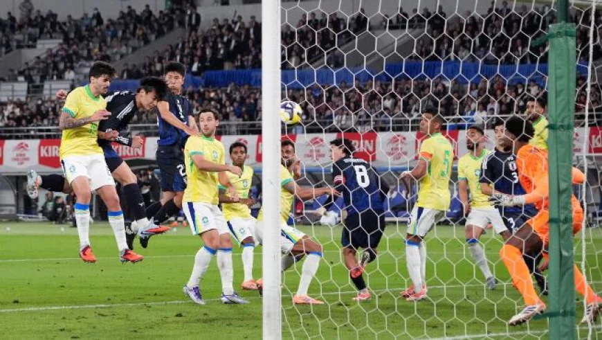 Brazil Triumphs in Thriller vs Japan | 4six Coverage