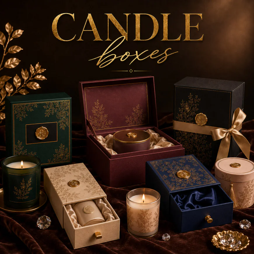 Custom Candle Boxes Wholesale for Growing Brands