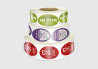 Custom Oval Roll Labels for Products and Everyday Packaging