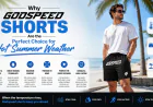 Mastering Summer Fashion with Premium Godspeed Shorts