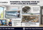 Powerful Reasons Your AC Stops Cooling in Summer