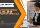 How NER Report Help Can Make Your Application Stand Out