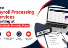 Hire Payroll Processing Services Starting at Affordable Monthly Plans