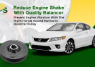 Prevent Engine Vibration with the Right Honda Accord Harmonic Balancer Pulley