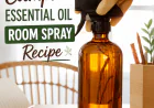 DIY Camphor Essential Oil Room Spray Recipe