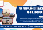 Specialized Air Ambulance Services in Siliguri with Intensive Care
