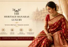 Bridal Banarasi Silk Saree: A Timeless Wedding Tradition