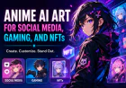 Anime AI Art for Social Media, Gaming, and NFTs