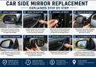 Car Side Mirror Replacement Explained Step by Step
