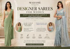 Designer Sarees for Women: Ready to Wear Drape Sarees & Nine Yard Sarees | Madame Exclusive