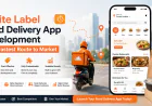 Why White Label Food Delivery App Development Is the Fastest Route to Market