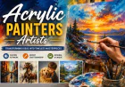 Acrylic Painters Artists Creating Custom Fine Art with Lasting Impact