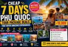 Cheap 7 Days Phu Quoc Tour Package Deals That Offer Amazing Experiences