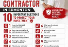 Before You Hire a Drywall Contractor in Edmonton: 10 Important Questions to Protect Your Investment